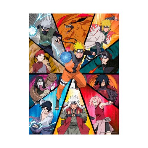 Rompecabezas Coleccionable De Naruto Novelty Multicolor JCA-3582