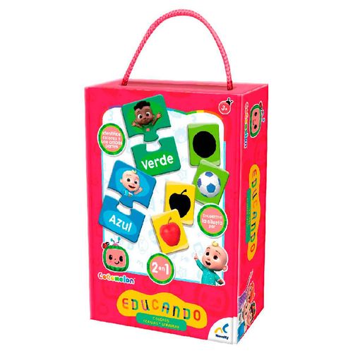 Juego De Mesa Formas Y Colores Cocomelon Novelty Multicolor JCA-3956