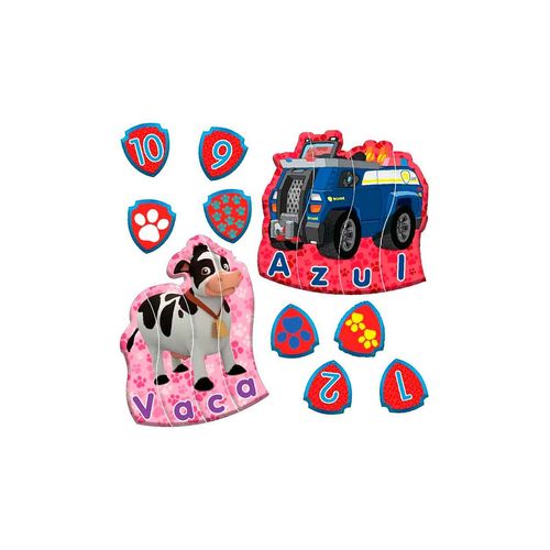 Juego De Mesa Sumas Y Letras De Paw Patrol Novelty Multicolor JCA-3962