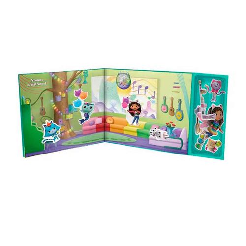 Libro Magnético De Gabbys Dollhous Novelty Multicolor KNO-4125