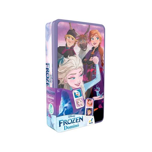 Juego De Dominó Frozen Multicolor D-1008