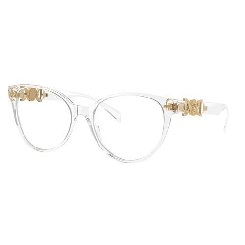 Armazón De Lentes Para Dama Versace Cat Eye Crystal 0VE3334 55