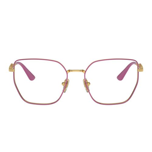 Lentes oftálmicos unisex Vogue irregular top fucsia/gold 0vo4283 518  53