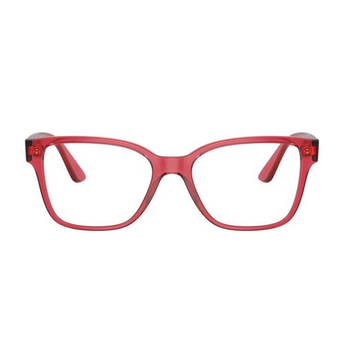 Armazón De Lentes Unisex Vogue Square Transparent Red 0VO5452 3084 53