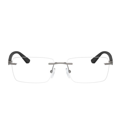 Lentes oftálmicos para caballero Armani Exchange rectangle matte gunmetal 0ax1064 6003 56