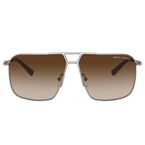 Lentes De Sol Para Caballero Armani Exchange Pilot Matte Gunmetal 0AX2050S 60