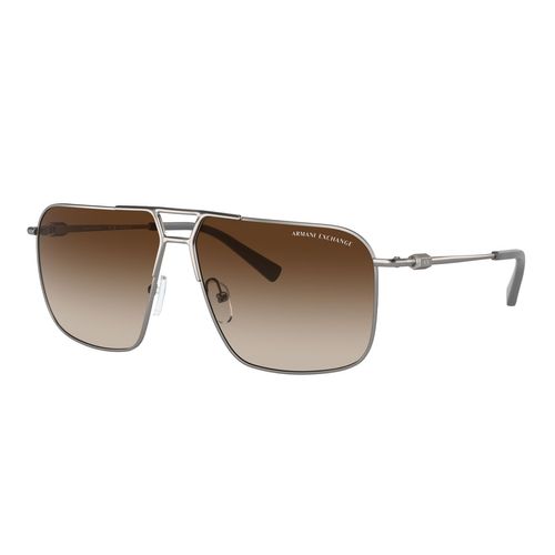 Lentes De Sol Para Caballero Armani Exchange Pilot Matte Gunmetal 0AX2050S 60