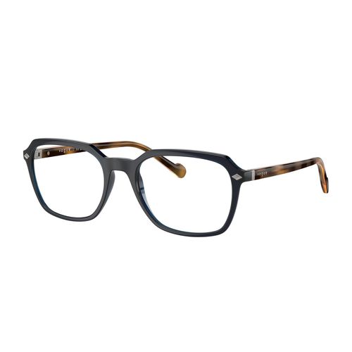 Lentes oftálmicos para caballero Vogue square transparent dark blue 0vo5532 3111 54