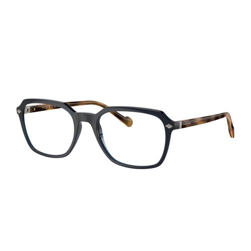 Armazón De Lentes Para Caballero Vogue Square Transparent Dark Blue 0VO5532 3111 54