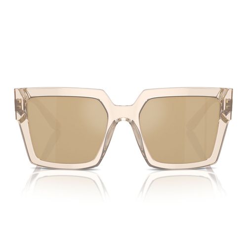 Lentes De Sol Para Dama Dolce & Gabbana Square Transparent Camel 0DG4446B 53