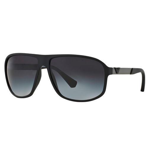 Lentes De Sol Para Caballero Emporio Armani Square Rubber Black 0EA4029 50638G