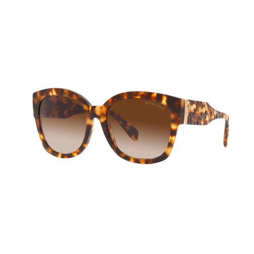 Lentes solares para dama Michael Kors square jet set tort 0mk2164 3028135