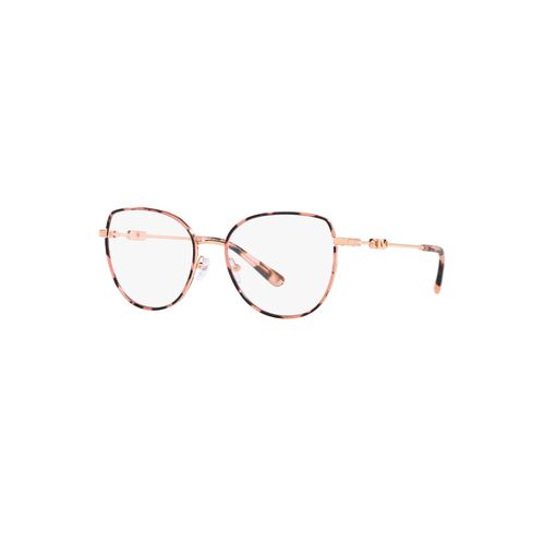 Armazón De Lentes Para Dama Michael Kors Irregular Rose Gold / Pink Tortoise 0MK3066J