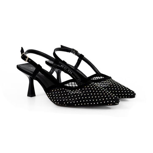 Zapatilla De Vestir Para Dama Senties NEGRO 01-924