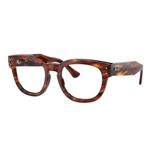 Armazón De Lentes Para Caballero Ray Ban Square Striped Havana 0RX0298V 214450