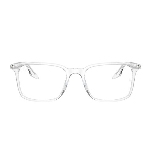 Lentes oftálmicos para caballero Ray Ban rectangle transparent 0rx5421 2001 55