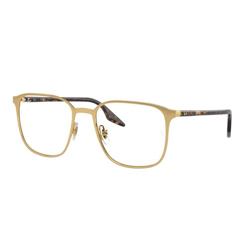 Lentes oftálmicos para dama Ray Ban square brushed arista 0rx6512 2860 54