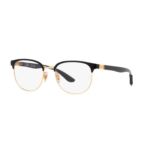 Lentes oftálmicos para dama Ray Ban irregular black on arista 0rx8422