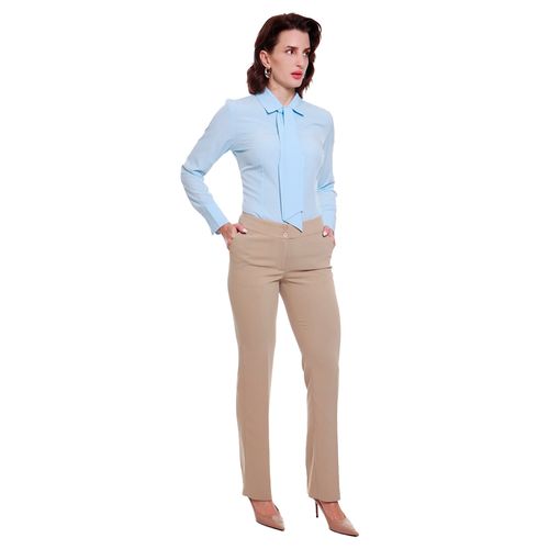 Pantalón Casual Para Dama Lo Fassi Beige 1913