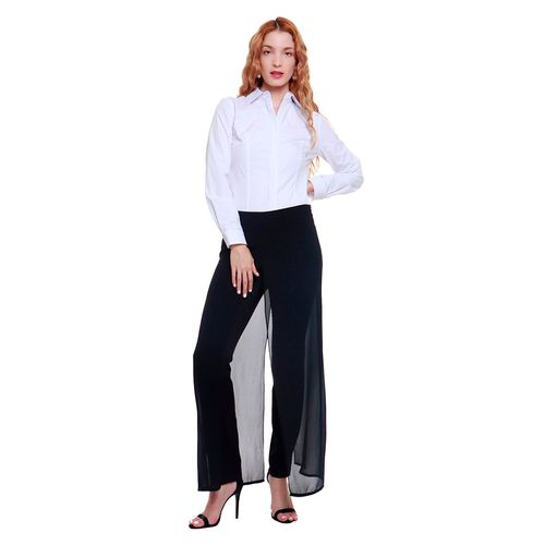 Pantalón Casual Para Dama Lo Fassi Negro 5946