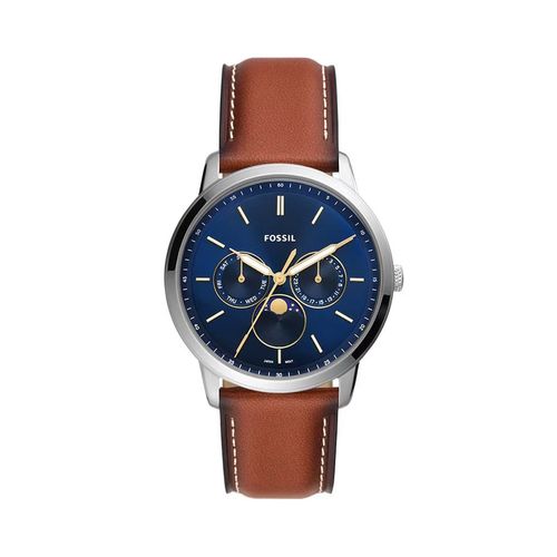 Reloj juvenil para caballero Fossil café fs5903