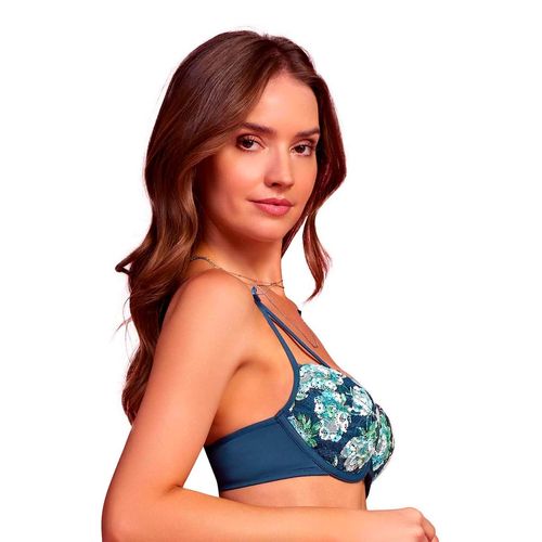 Brassiere Con Varilla Para Dama Ilusión Verde aqua 70095