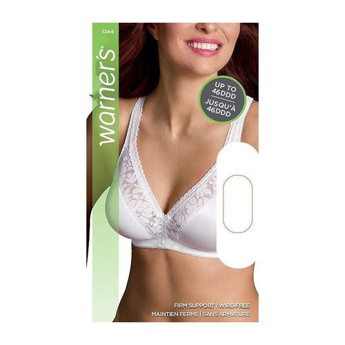 Brassiere Sin Varilla Para Dama Warners Blanco CA01244-485