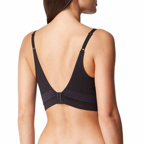 Brassiere Sin Varilla Para Dama Warners Negro RM5501A-001