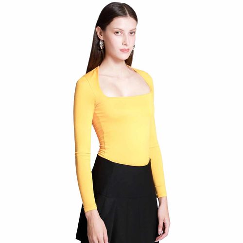 Blusa Casual Para Dama Lob Amarillo DBTA1673