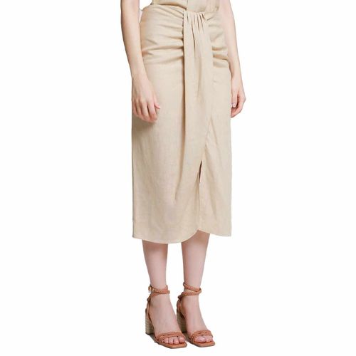 Falda Casual Para Dama Lob Beige DFMI0411