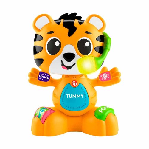 Juguete de aprendizaje tigre canta conmigo Fisher Price multicolor hyl12