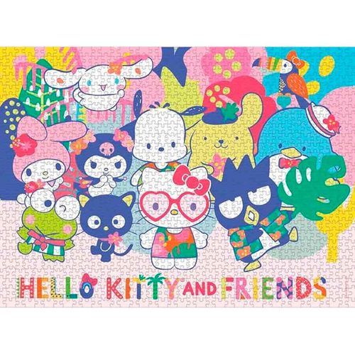 Rompecabezas Hello Kitty multicolor pz075-834