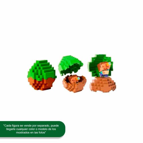Mini huevo sorpresa Minecraft multicolor hxt64