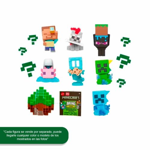 Mini huevo sorpresa Minecraft multicolor hxt64