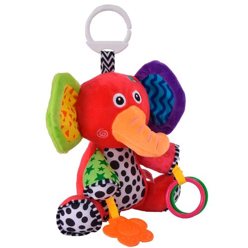 Peluche de elefante multisensorial Diako multicolor bu-1753