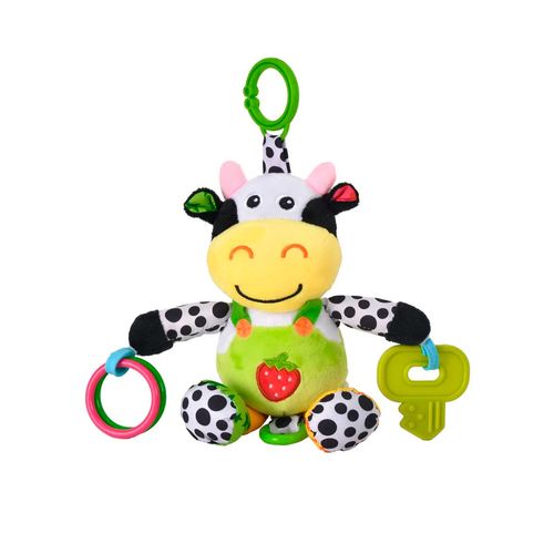 Peluche de vaca multisensorial Diako multicolor bu-1791