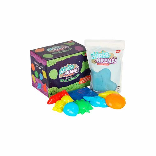Kit de arena moldeable aventura en el espacio Diako multicolor sa-2507