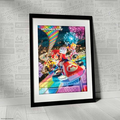 Rompecabezas mario kart Super Mario multicolor pz005-734