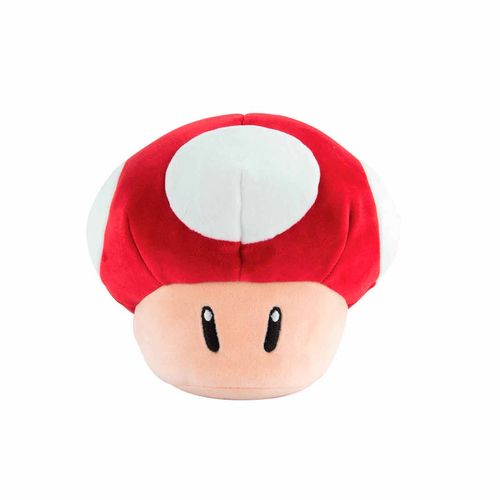 Peluche De Hongo Super Mario Tomy Multicolor T12701