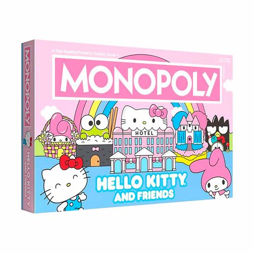 Juego de mesa Monopoly Hello Kitty multicolor mn075-296