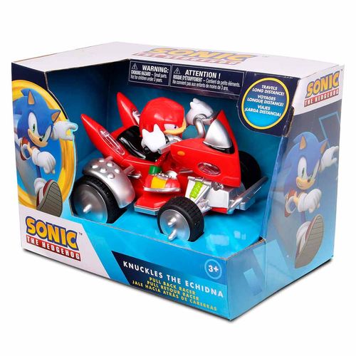 Carro De Fricción Knuckles The Echidna Jakks Multicolor 6470