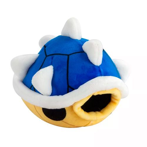 Peluche mini caparazón Super Mario Tomy azul t12797b