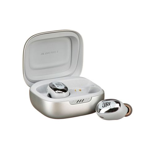 Audífonos bluetooth live free Jbl plata Jbllivefree2tws