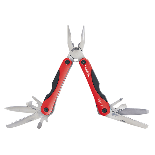 Pinza multiherramienta 15 en 1 Urrea rojo 18675