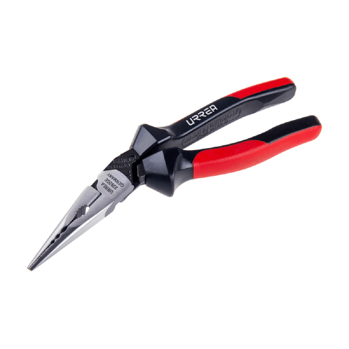 Pinza para electricista ángulo de cabeza de 8-5/8" Urrea rojo 2292ge