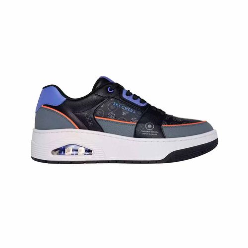 Tenis Choclo Para Caballero Skechers Negro 183914BKMT