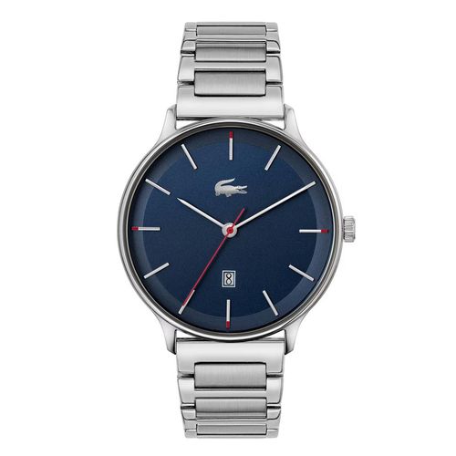 Reloj juvenil para caballero Lacoste plateado 2011166