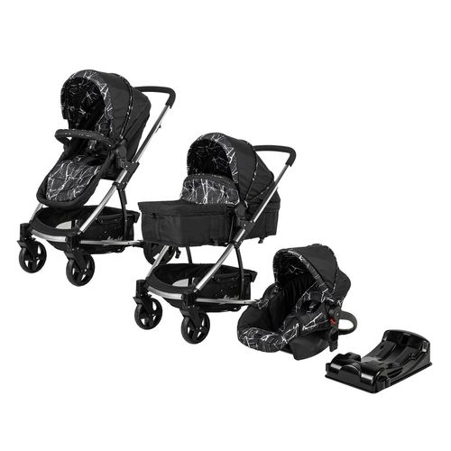 Carriola travel system Dbebé eclipse negra