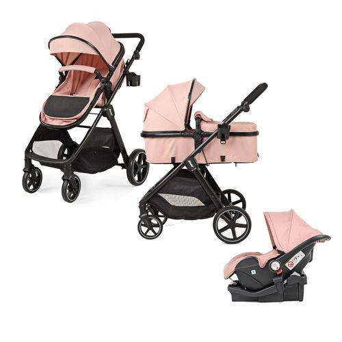 Carriola travel system Dbebé king rosa