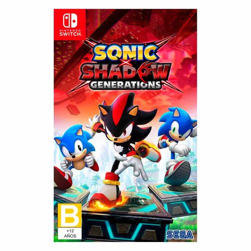 Videojuego sonic x shadow generations Nintendo switch 70360